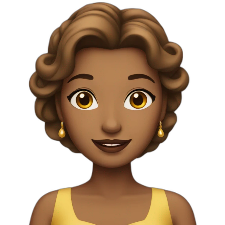 Belle femme emoji