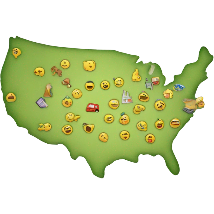 map with in a screen emoji