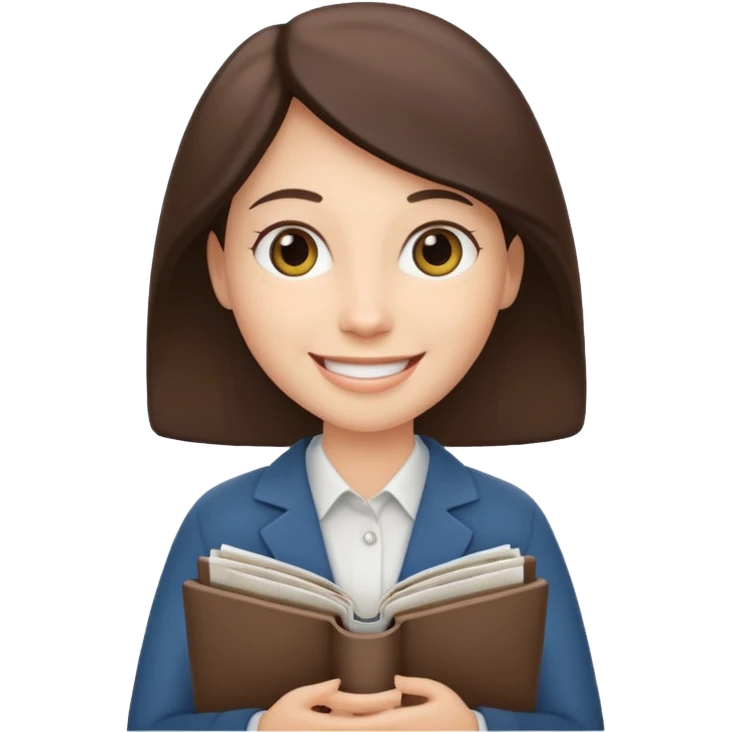 Testemunha de jeová com revista emoji