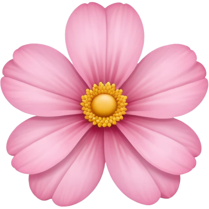 Baby pink flower emoji