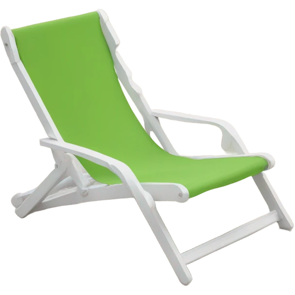 Beach chair emoji