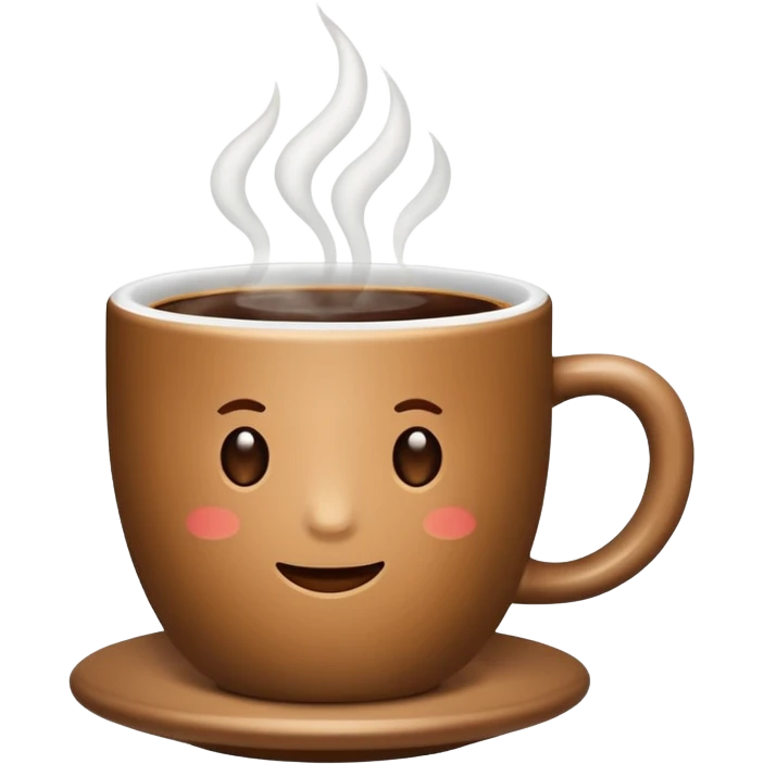 coffee at home emoji