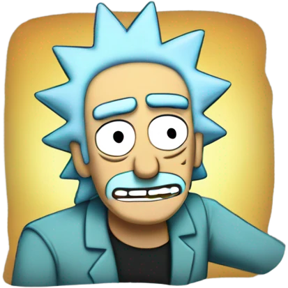 Rick sanchez thumbs up emoji