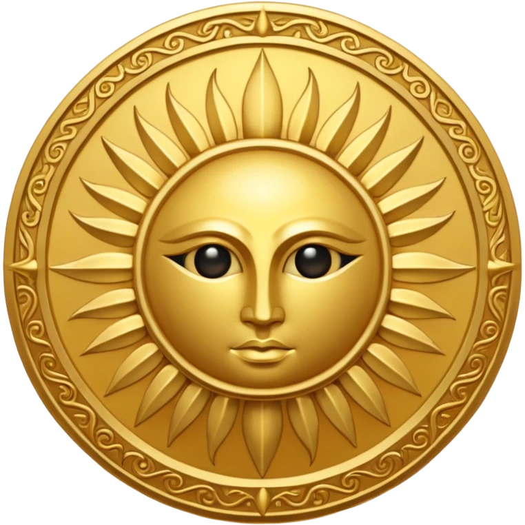Iranian symbol of Ahura Mazda emoji