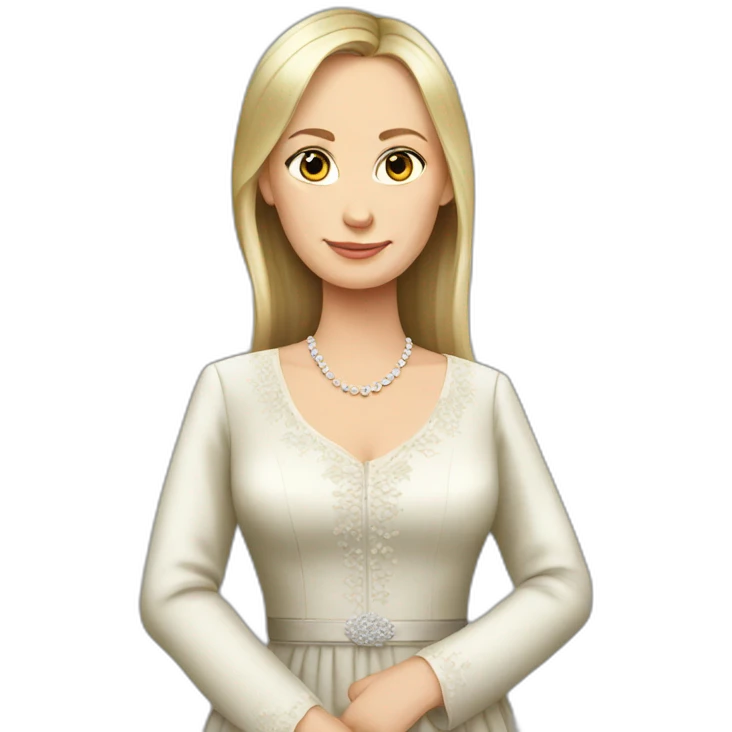 putin in womens dress emoji