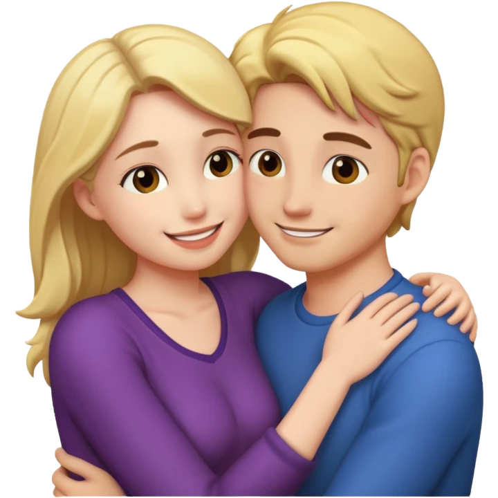 intimate moment between lovers emoji