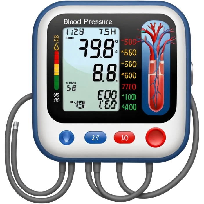 Blood pressure image emoji