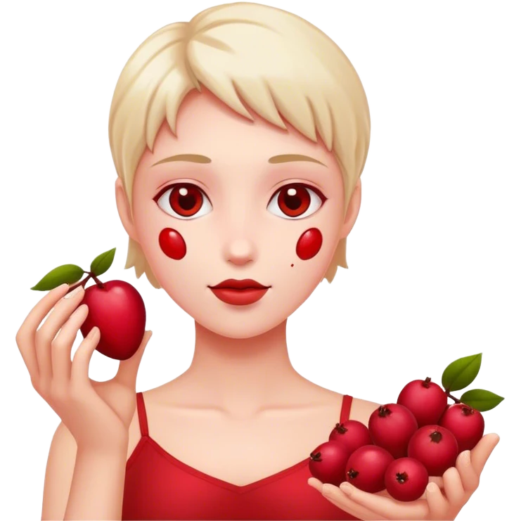 red fruits emoji
