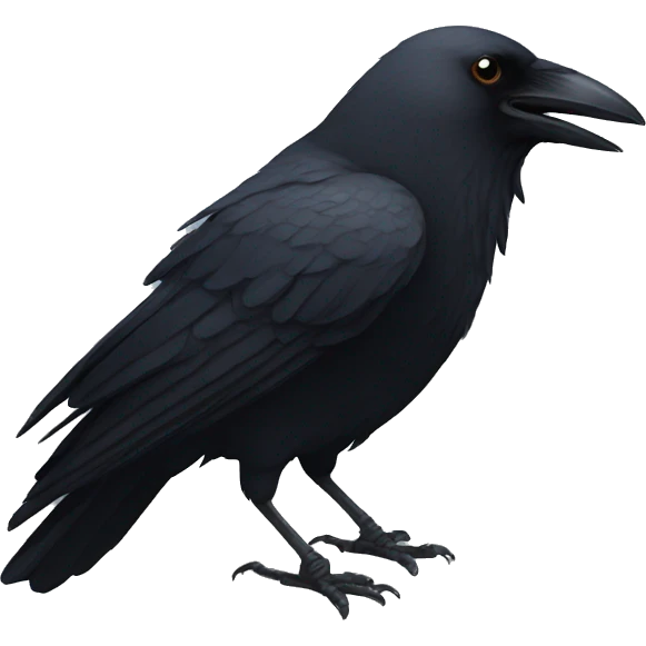 crow emoji