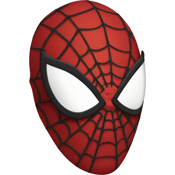 Spiderman mask emoji