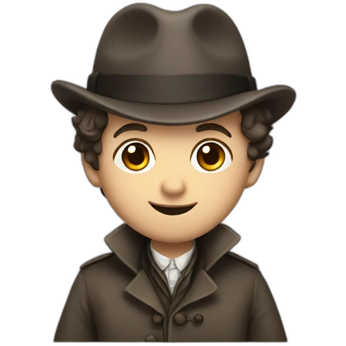 cute sherlock holmes emoji