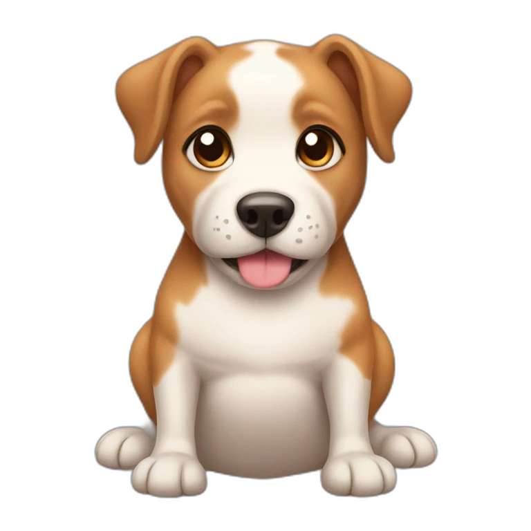 pregnant dog emoji