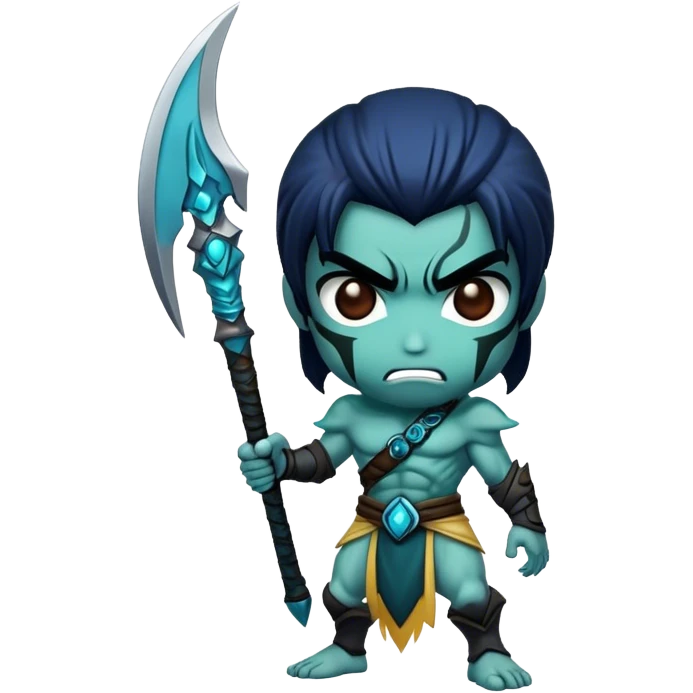 Soul reaver in chibi style emoji