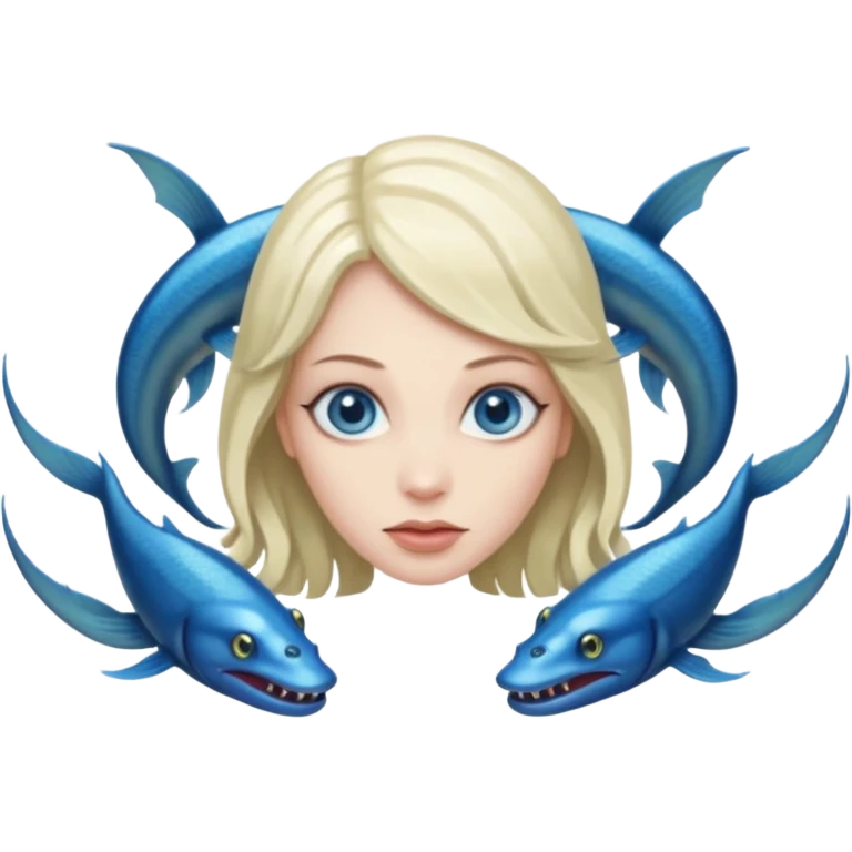 scylla a woman with six eel heads emoji