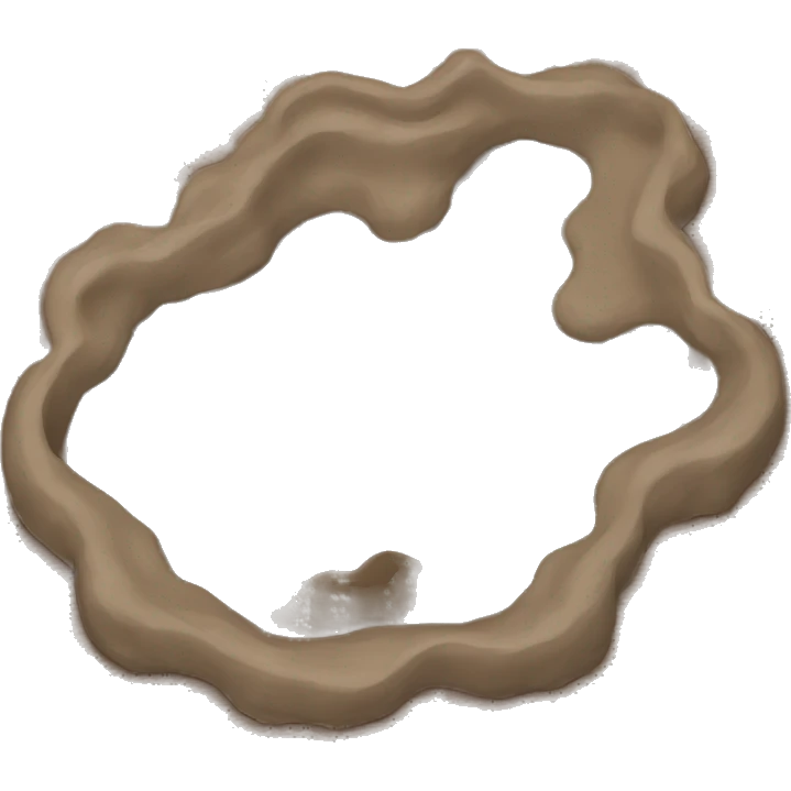 puddle of mud emoji