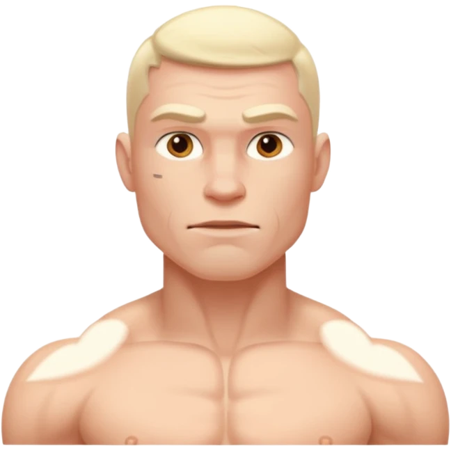 Nude man emoji