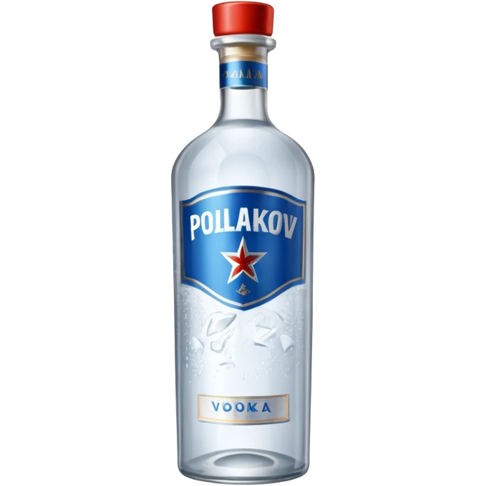 bouteille de vodka poliakov emoji