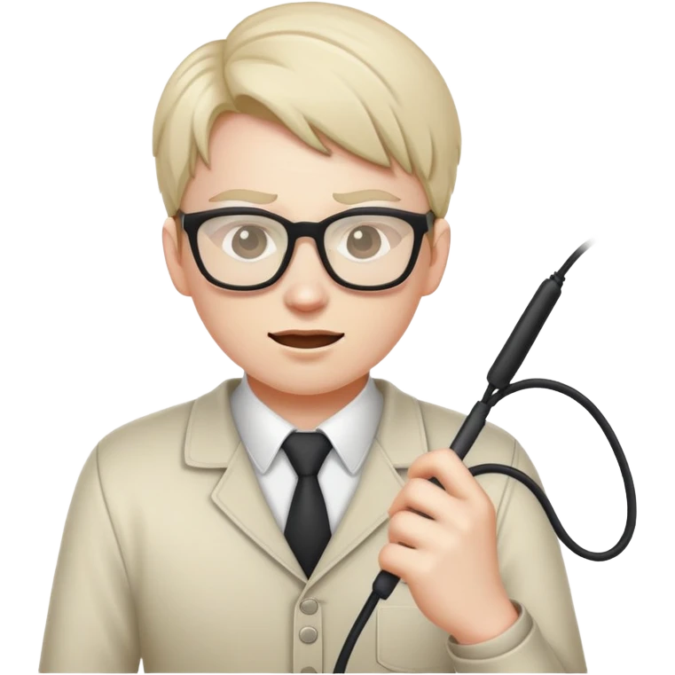 Gamer being whipped to work emoji