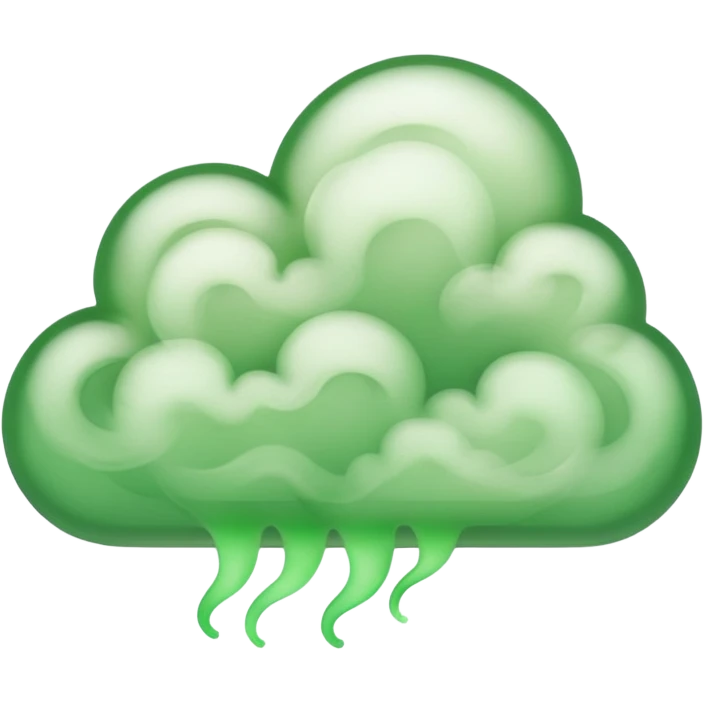 green air smoke emoji