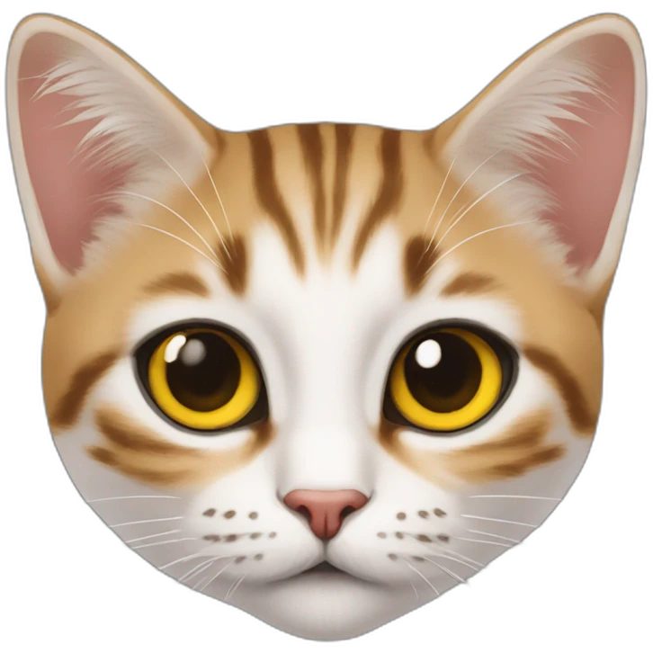 Kat die een vis vast heeft emoji