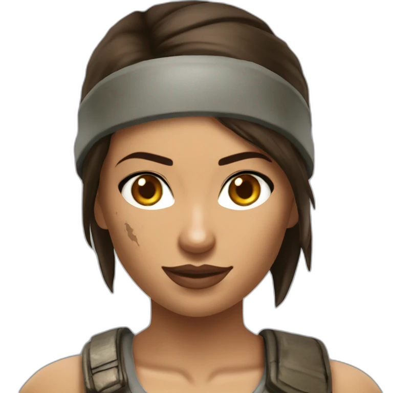 Lara Croft Tomb Raider emoji