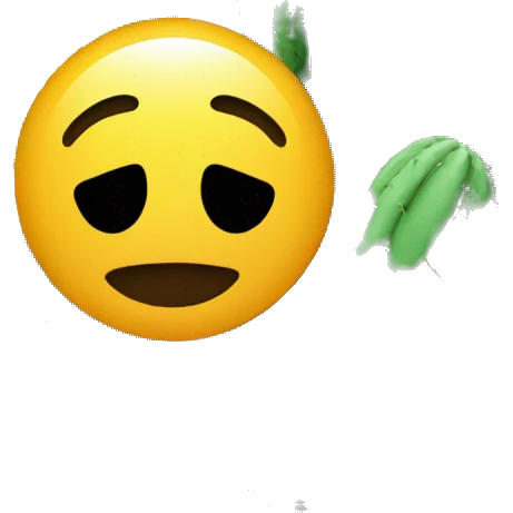 Smiley surrounded by cactus emoji