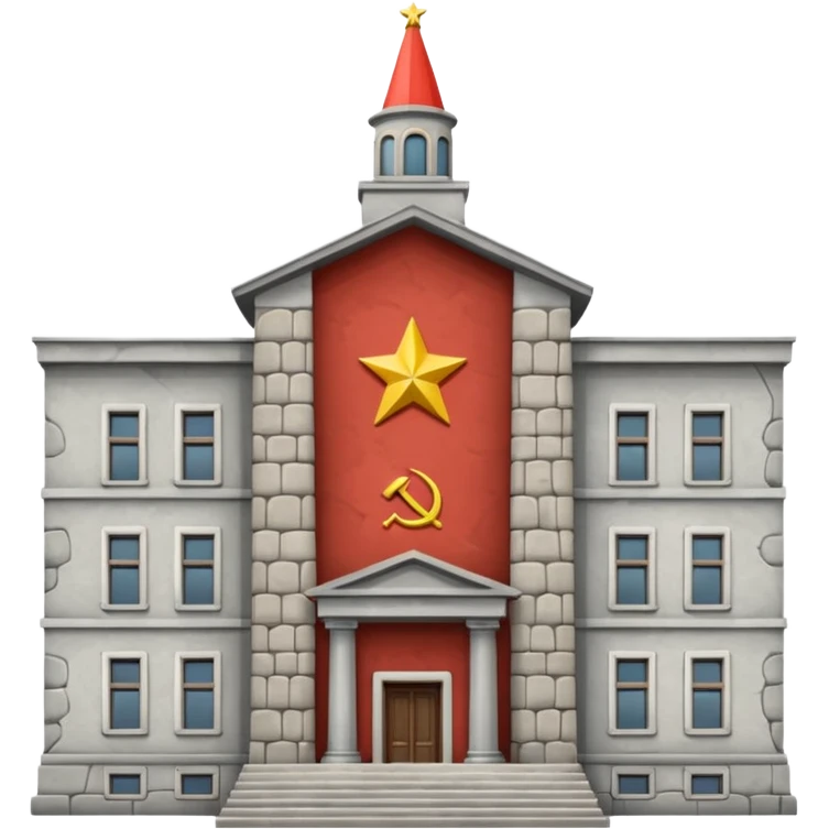 building of the USSR Foundation emoji