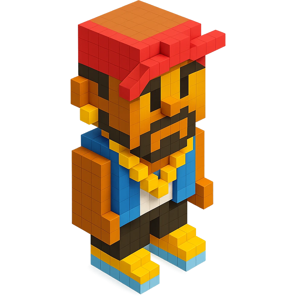 rapper inspired by 2Pac wearing a bandana, gold chain, and iconic 90s hip-hop clothing, isometric view emoji