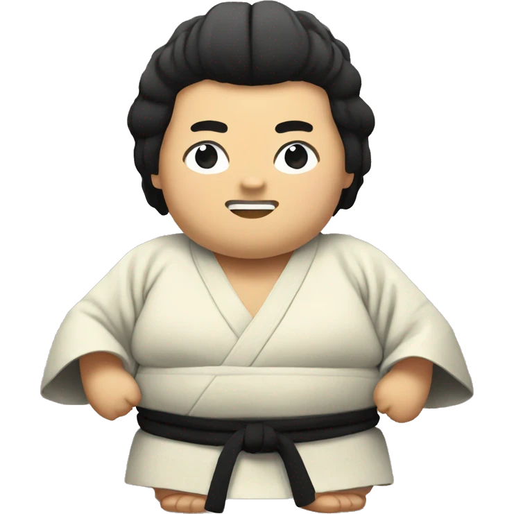 sumo in kimono emoji