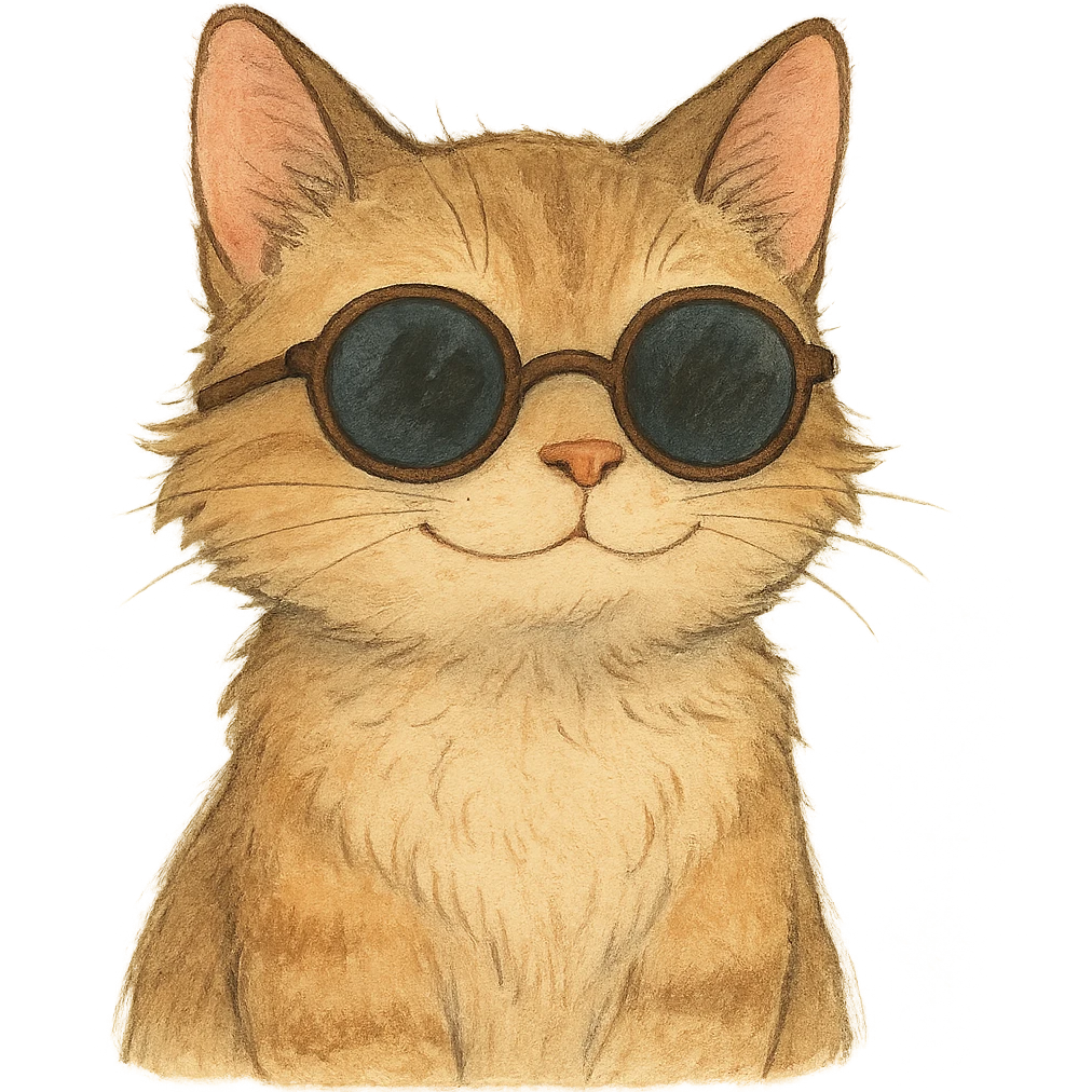 cat wearing sunglasses emoji