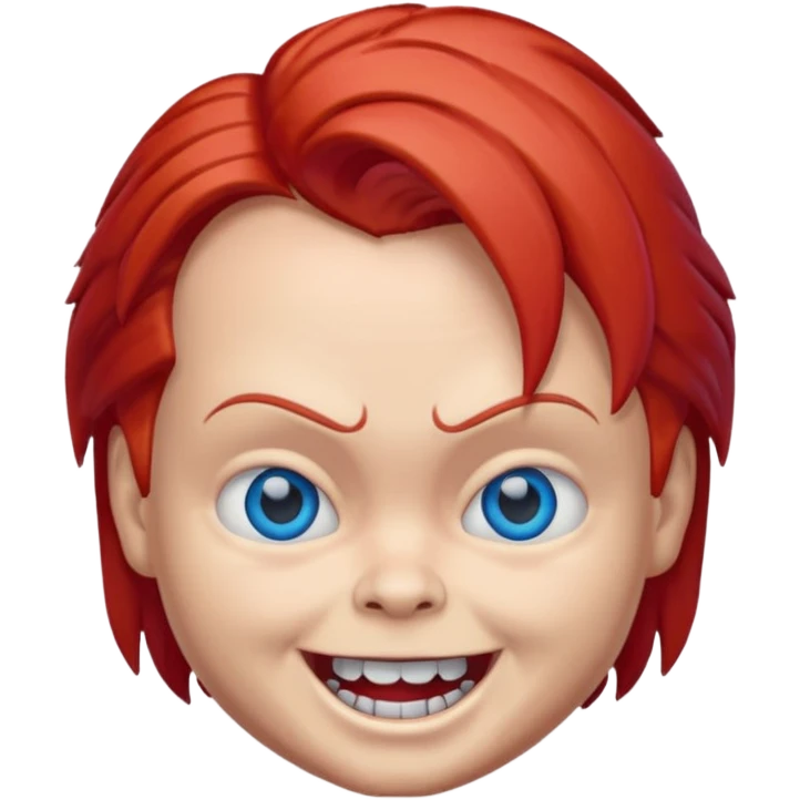 Un emojin de chuky emoji