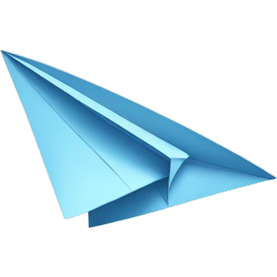 paper airplane emoji