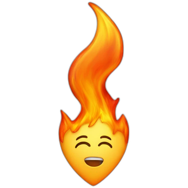 cuore in fiamme emoji