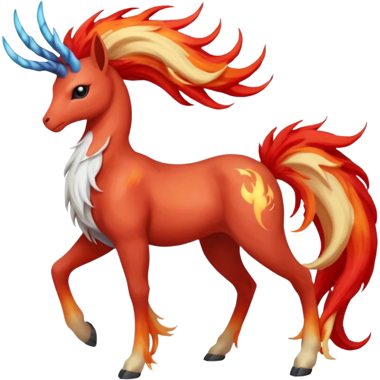 Xerneas-Ponyta-Fakémon-hybrid-creature (full body)  emoji