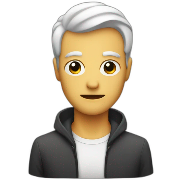 Hate men sign emoji