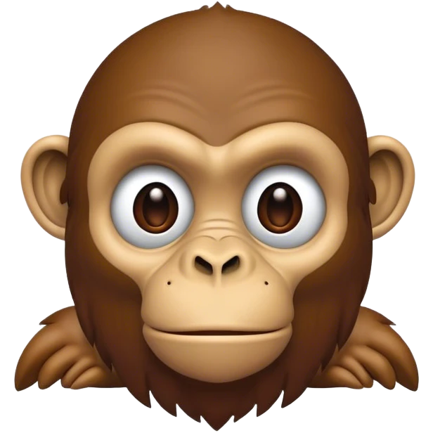 Yabukian ape emoji