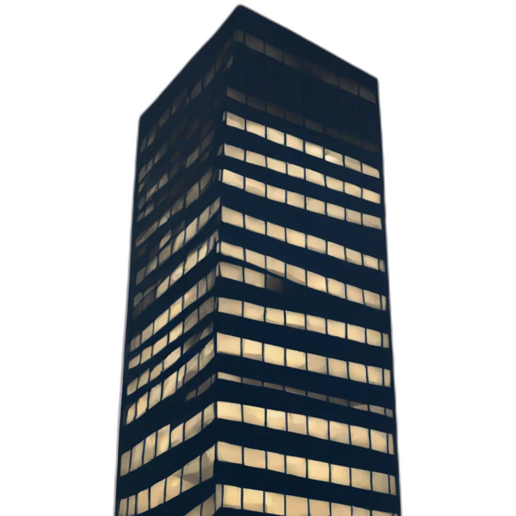 skyscraper-night emoji