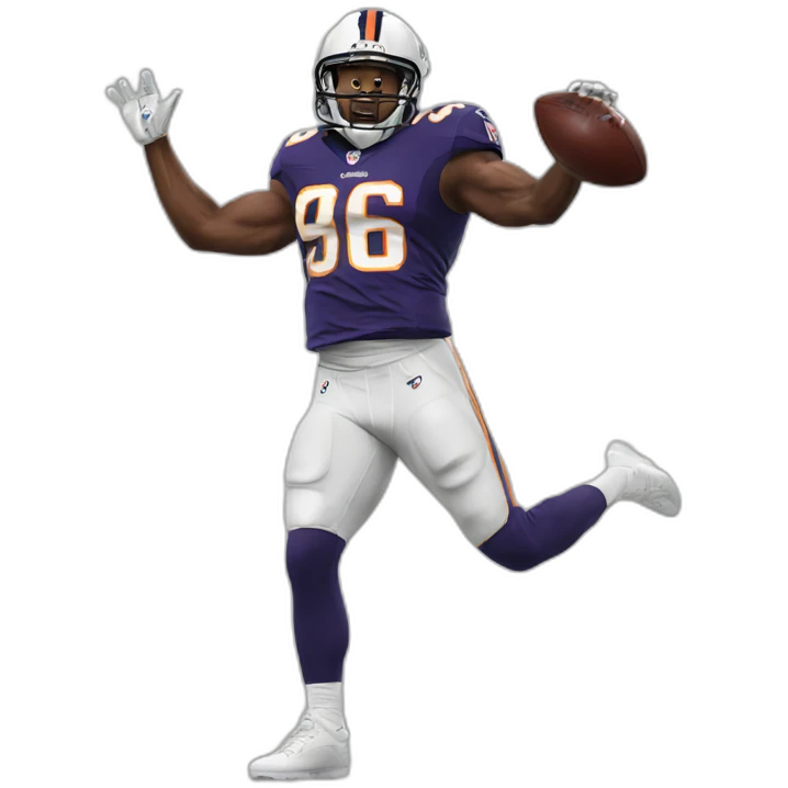nfl player doing the griddy dance emoji