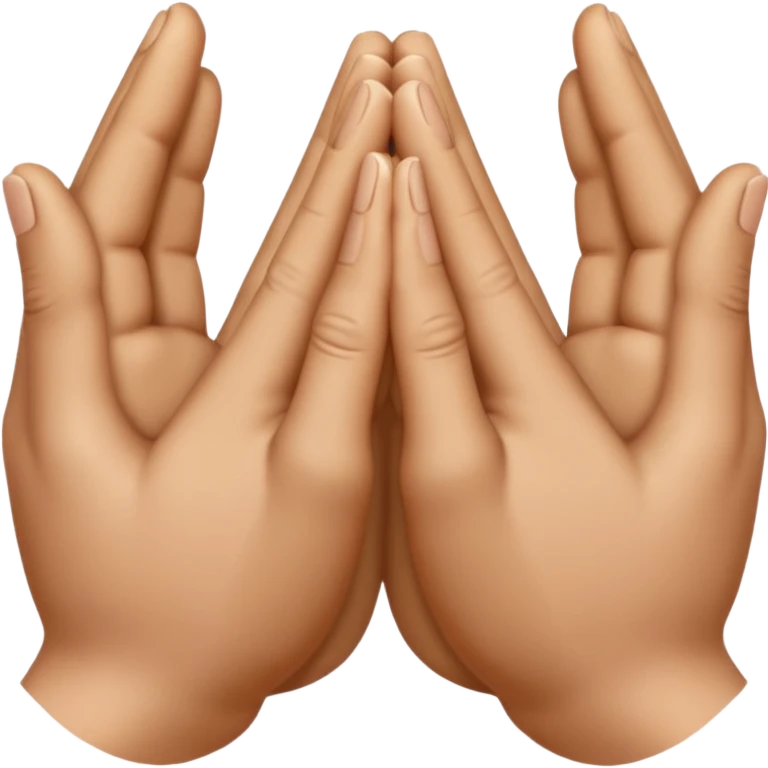 palms together, praying hands emoji