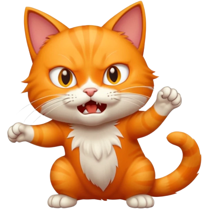 cat attack emoji