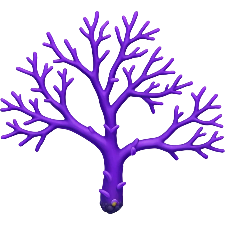 purple Coral emoji