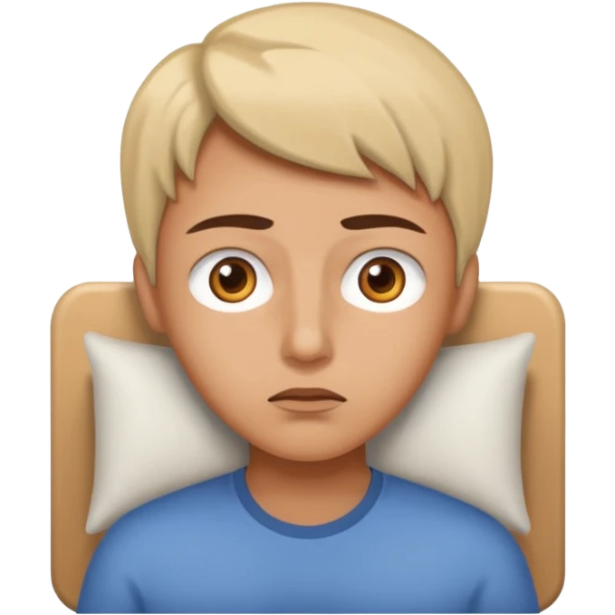 You are not sleeping emoji