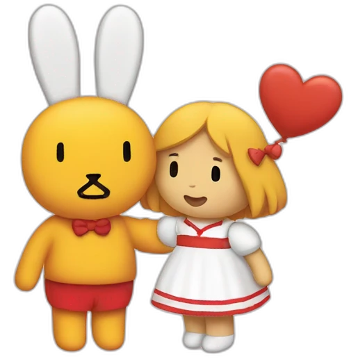 Love Miffy emoji