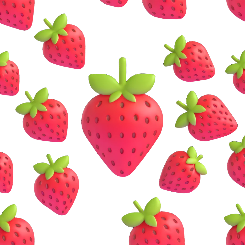 strawberry emoji