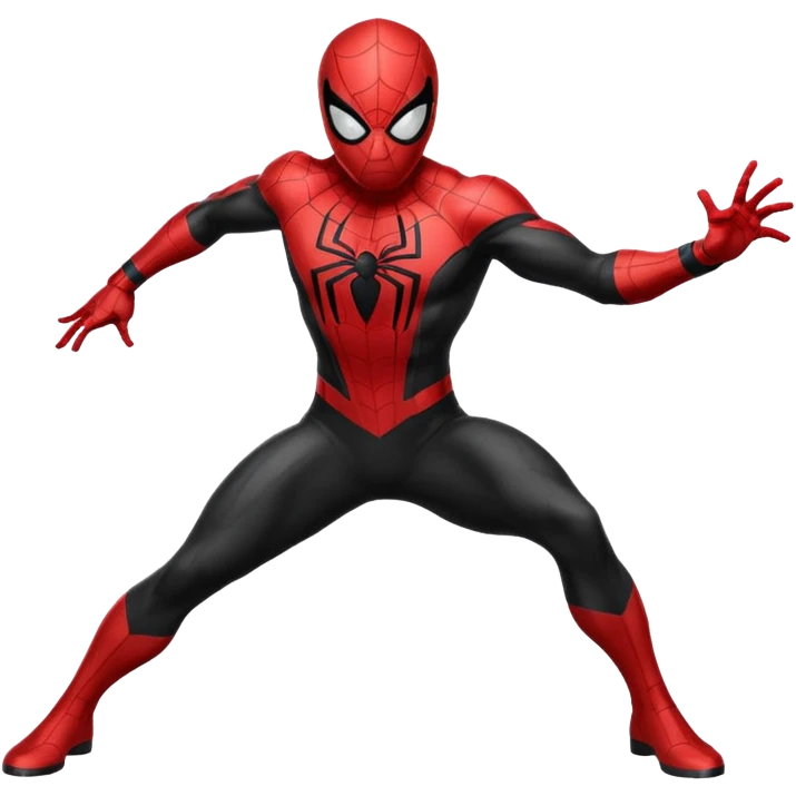 homen aranha de viuva negra emoji