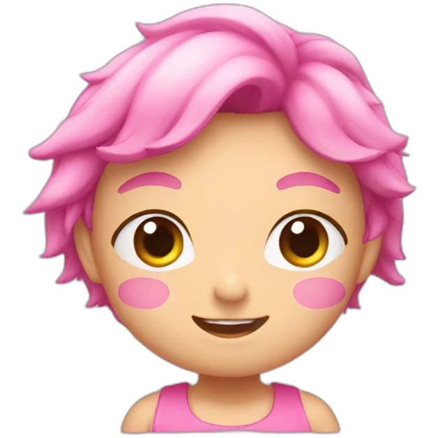 pinkモンスター emoji