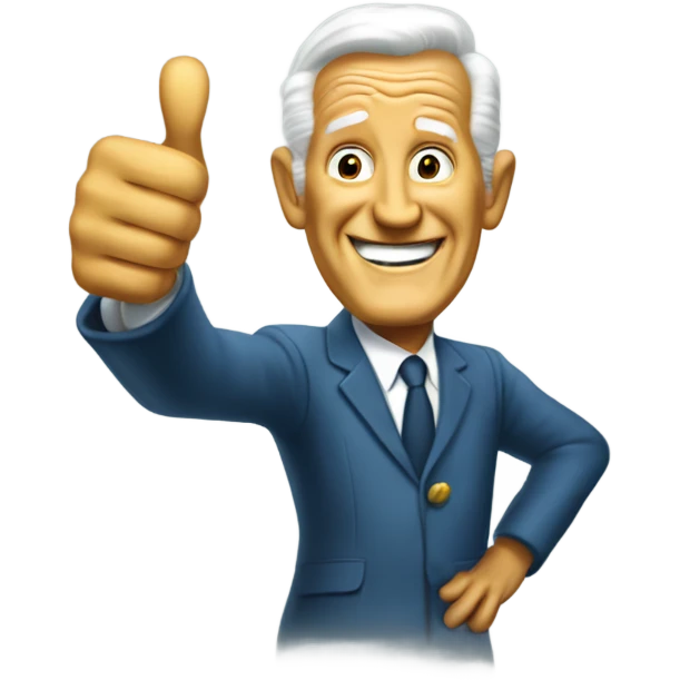 Bob Barker thumbs up emoji