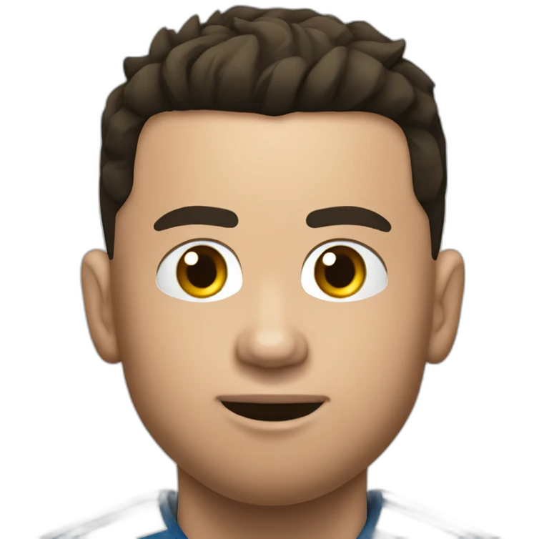 ronaldo sur messi emoji