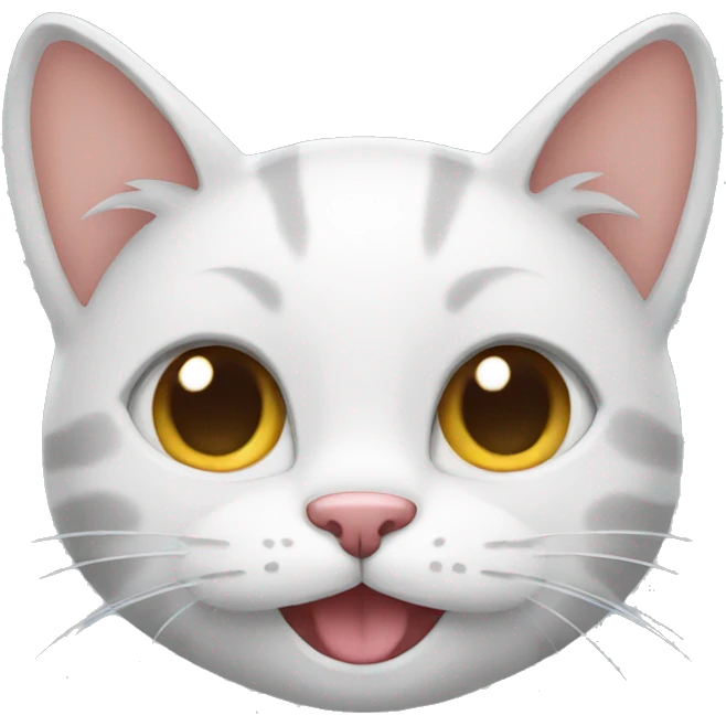 Cat smiling emoji