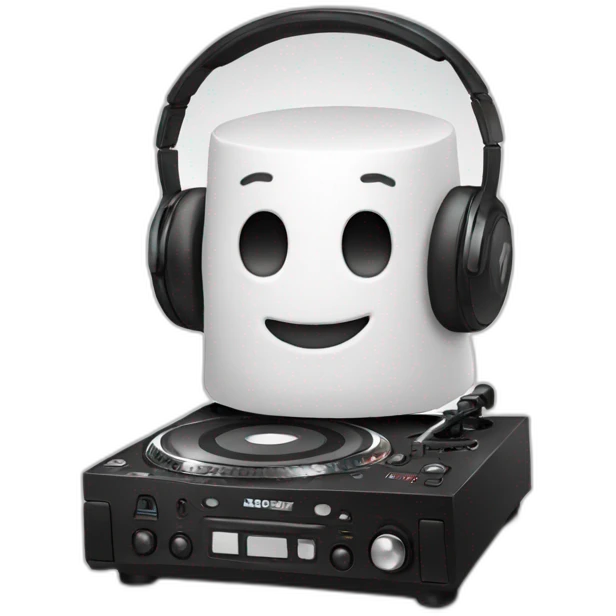 Dj marshmallow  emoji